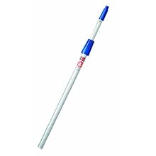Continental 2550-12, Aluminum 2 Sections Telescopic Pole with Threaded/Tapered End Cone, 6'-12' Reach (Case of 3)