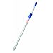 Continental 2550-12, Aluminum 2 Sections Telescopic Pole with Threaded/Tapered End Cone, 6'-12' Reach (Case of 3)