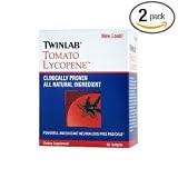 Twinlab Tomato Lycopene, 60 Softgels (Pack of 2)