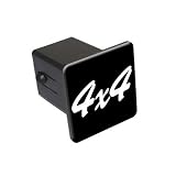4 x 4 - Four Wheel Drive - 2 Tow Trailer Hitch Cover Plug Insert Truck Pickup RV 