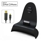 Konnet Technologies Reflex Dock/Cradle iPhone, iPod-Rubber (Black)