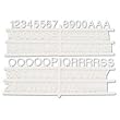 Tabbee 3/4-Inch Sign Characters (3729)