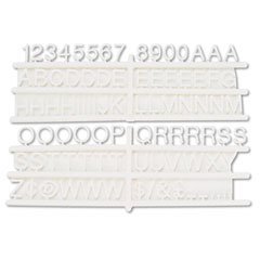 Tabbee 3/4-Inch Sign Characters (3729)