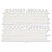 Tabbee 3/4-Inch Sign Characters (3729)
