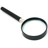 5x Magnifying Glass Stamp Coin Magnifier Lens Tool 2.5"
