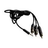 Pedea 3,5 mm - RCA Video-Audio-Kabel für Apple iPod- und iPhone