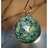 Outdoor Living : Aurora Glow - Glass Solar String Lights - Sea Glass (Sea Glass) (3'H x 12'W x 3'D)