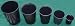 EXTRA DEEP PLANT POTS - 7" 4LTR - PACK 10