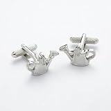 Onyx Designer Cufflinks - Watering Can - For the Gardener