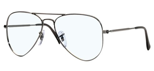 Ray Ban Aviator Gunmetal (rx6049-2502)-52 52