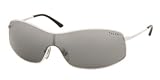 RALPH LAUREN EYEWEAR - POLO RALPH LAUREN RA4002 105/11 WHITE/GRAY GRADIENT METAL SUNGLASSES