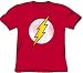 Search : DC Comics Youth Size FLASH LOGO DISTRESSED Kids Red T-shirt