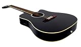 41 Black Acoustic Electric Guitar with Accessories