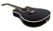 41" Black Acoustic Electric Guitar with Accessories