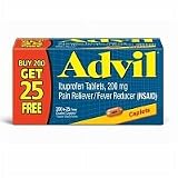 Advil Advanced Medicine for Pain, 200mg, Caplets 225 ea