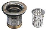 World Imports Belle Foret NBBS2SS Junior Basket Strainer, Stainless Steel