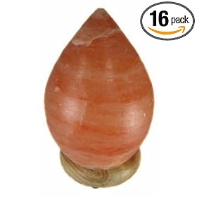 Tear Drop Salt Lamp 8 inches tall