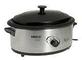 Nesco 6-Qt. Roaster Oven Stainless Steel Non-Stick