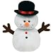 Ty Pluffie Twigs - Snowman