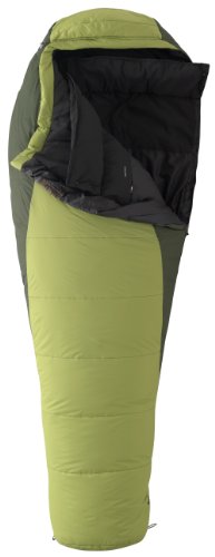 MARMOT Herren Sythetic Schlafsack Wave II Reg, Hemlock/Dark Cedar, RZ, 20380-4486-R