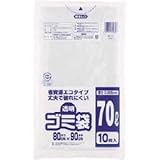 ワタナベ 透明ゴミ袋(再生原料タイプ)70L U70