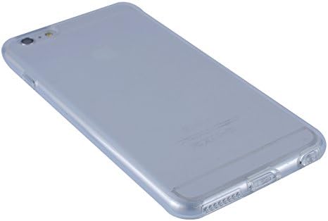 iphone 6 plus case, Simple Innovation *Jelly Protection Series* see through Premium Extra Thick and Rugged Slim-Fit TPU Case, Translucent Showoff Design, Anti-Slip, Shock Resistant, Scratch Resistant, Build-in dust proof plugs -complete protection for iPhone 6 plus (5.5) (Clear)