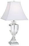 Vienna Full Spectrum Taper Square Crystal Column Table Lamp