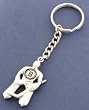 Boston Bruins Goalie Keychain