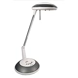 iHome Desk Lamp with Surround Sound Speakers and iPod/mp3 Dock, White
