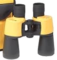 Visionary YELLOW 7x50 Marine Focus Free Waterproof Binoculars - Whale Watching / Nature - Fully Waterproof - Supplied with Case and Flotation Strap - 10 Year Manufacturer Guarantee.