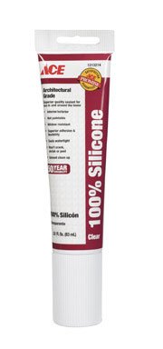 Red Devil 0820/ACSILICONE CAULK 2.8 oz., squeeze