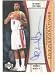 2001-02 Upper Deck Hardcourt Autographs #RW-C Rodney White - Detroit Pistons ( Autograph ) (Basketball Cards)