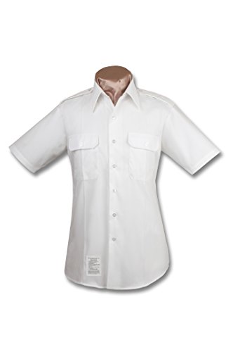Male Army ASU White Short Sleeve Shirt (16)