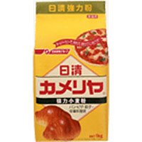 日清　小麦粉　カメリア（強力粉） 1KG × 15個