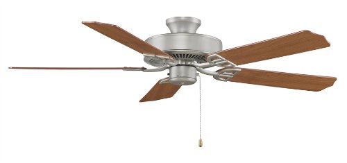 Builder 220V Ceiling Fan Nickel Finish
