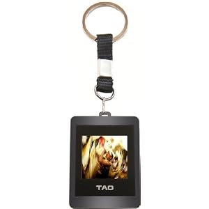 TAO 80009 1.5 inch TFT LCD Digital Picture Keychain - Black