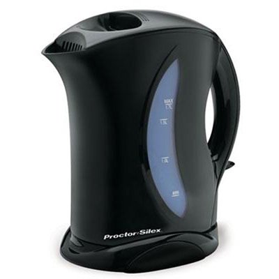 hamilton beach electric kettle-Proctor Silex Kettle - Black Images