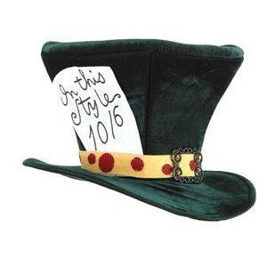 Mad Hatter Hat 10/6 in This Style Green