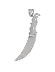 Clevereves 14K White Gold Charm 3-D Kitchen Utensils 8.7 - Gram(s)