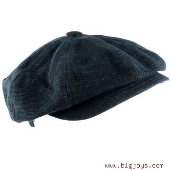 Buy BLUE JEAN DENIM APPLE GATSBY CABBIE NEWSBOY CAP HAT * DARK BLUE * Small / Medium