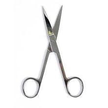 American Educational Stainless Steel Scissor with Sharp/Blunt Tip, 5-1/2" Length (Bundle of 5)