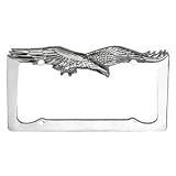 Buy Chrome License Plate Frames Flying Eagle License Plate