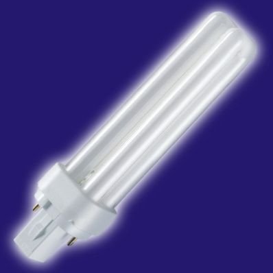 Childrens Toyshop  PC Hardware : Osram G24d-3 DULUX D26W/840 KOMPAKTLEUCHTSTOFFLAMPE 26W COOL WHITE