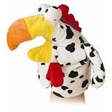 Plush Silly Sox Rooster Sock Puppet 12
