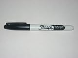 Sharpie rub-a-dub laundry pen, black ink -