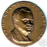 Richard Nixon Large Inaugural Medal 2 3/4