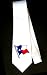 Search : Party Decoration Necktie with Texas, "lone star state", state, flag