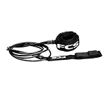 FCS Competition Weight 6' Surfboard Leash Black