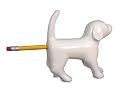 DOG Butt Pencil Sharpener White