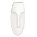 Howard Elliott 34114 Matte Face Wall Sculpture, White